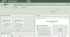 Desktop Screenshot of antfire.deviantart.com