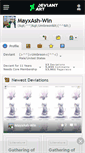 Mobile Screenshot of mayxash-win.deviantart.com