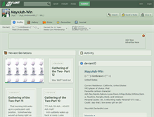 Tablet Screenshot of mayxash-win.deviantart.com