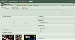 Desktop Screenshot of ninethou.deviantart.com