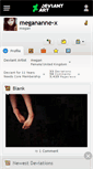 Mobile Screenshot of megananne-x.deviantart.com