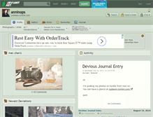 Tablet Screenshot of anninops.deviantart.com