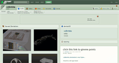 Desktop Screenshot of colbmista.deviantart.com