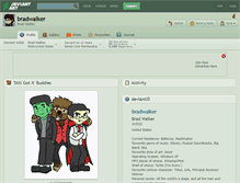 Tablet Screenshot of bradwalker.deviantart.com