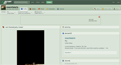 Desktop Screenshot of essentialarts.deviantart.com