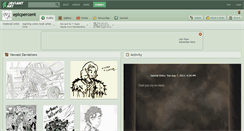 Desktop Screenshot of epicpercent.deviantart.com
