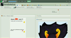 Desktop Screenshot of ipainteddeidarapurpl.deviantart.com