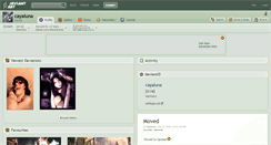 Desktop Screenshot of cayaluna.deviantart.com