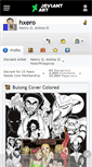 Mobile Screenshot of hxero.deviantart.com