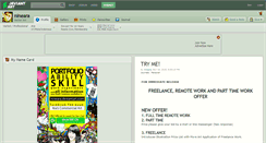 Desktop Screenshot of nineara.deviantart.com
