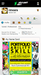 Mobile Screenshot of nineara.deviantart.com