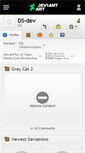 Mobile Screenshot of ds-dev.deviantart.com