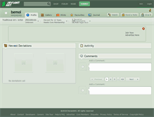Tablet Screenshot of bemol.deviantart.com