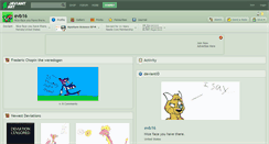 Desktop Screenshot of evb16.deviantart.com