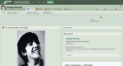 Desktop Screenshot of george-harrison.deviantart.com