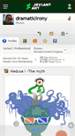 Mobile Screenshot of dramaticirony.deviantart.com