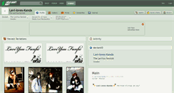 Desktop Screenshot of lavi-loves-kanda.deviantart.com