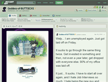 Tablet Screenshot of goddess-of-buttsecks.deviantart.com