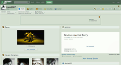 Desktop Screenshot of kyno2007.deviantart.com