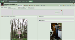 Desktop Screenshot of idieinmydaydreams17.deviantart.com