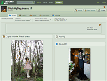 Tablet Screenshot of idieinmydaydreams17.deviantart.com