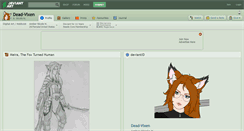 Desktop Screenshot of dead-vixen.deviantart.com