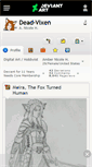 Mobile Screenshot of dead-vixen.deviantart.com