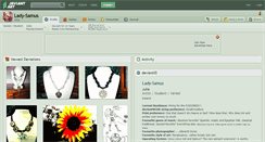 Desktop Screenshot of lady-samus.deviantart.com