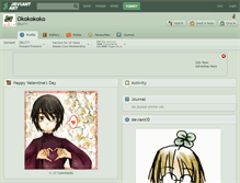 Tablet Screenshot of okokokoko.deviantart.com