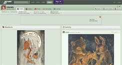 Desktop Screenshot of miorats.deviantart.com