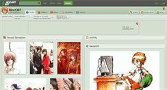 Desktop Screenshot of kino1307.deviantart.com