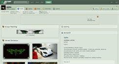 Desktop Screenshot of aplos.deviantart.com