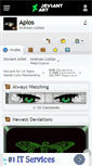 Mobile Screenshot of aplos.deviantart.com