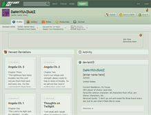 Tablet Screenshot of dannyluvzkatz.deviantart.com
