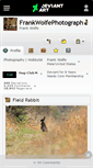 Mobile Screenshot of frankwolfephotograph.deviantart.com