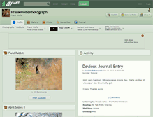 Tablet Screenshot of frankwolfephotograph.deviantart.com