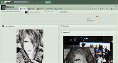 Desktop Screenshot of mahuyu.deviantart.com