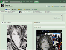 Tablet Screenshot of mahuyu.deviantart.com