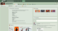 Desktop Screenshot of crackfortress2.deviantart.com