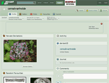Tablet Screenshot of cerealwarinside.deviantart.com