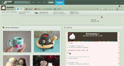 Desktop Screenshot of anneko.deviantart.com
