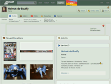 Tablet Screenshot of helmut-de-bouffy.deviantart.com