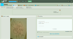 Desktop Screenshot of gemsx.deviantart.com