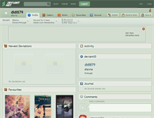 Tablet Screenshot of didi879.deviantart.com