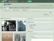 Tablet Screenshot of gr4ss-h0pp3r.deviantart.com
