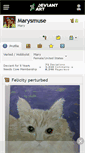 Mobile Screenshot of marysmuse.deviantart.com