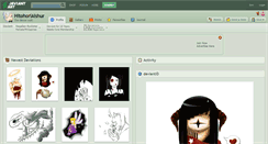 Desktop Screenshot of hitohoriaishur.deviantart.com