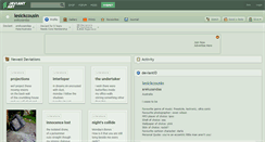 Desktop Screenshot of lesickcousin.deviantart.com
