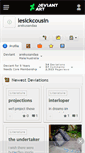 Mobile Screenshot of lesickcousin.deviantart.com