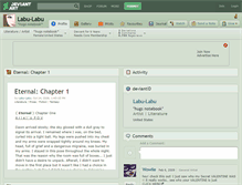 Tablet Screenshot of labu-labu.deviantart.com